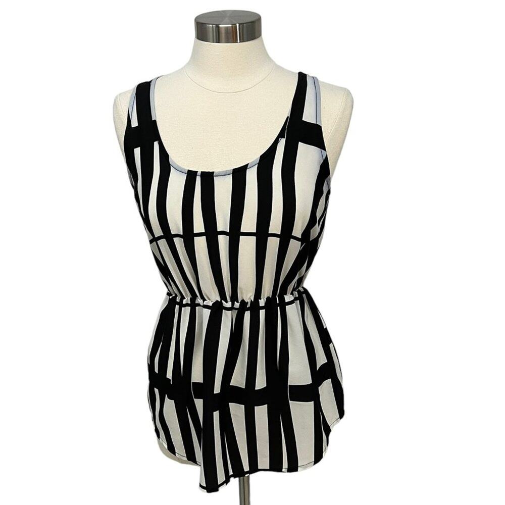 FOREVER 21 Striped Top SZ MD